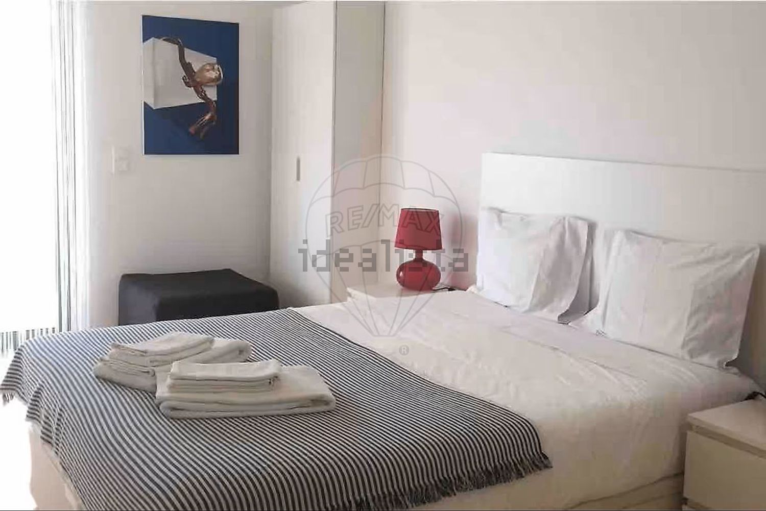 出租公寓 t2在Avenida do Cerro da Vila Br41 - 卧室