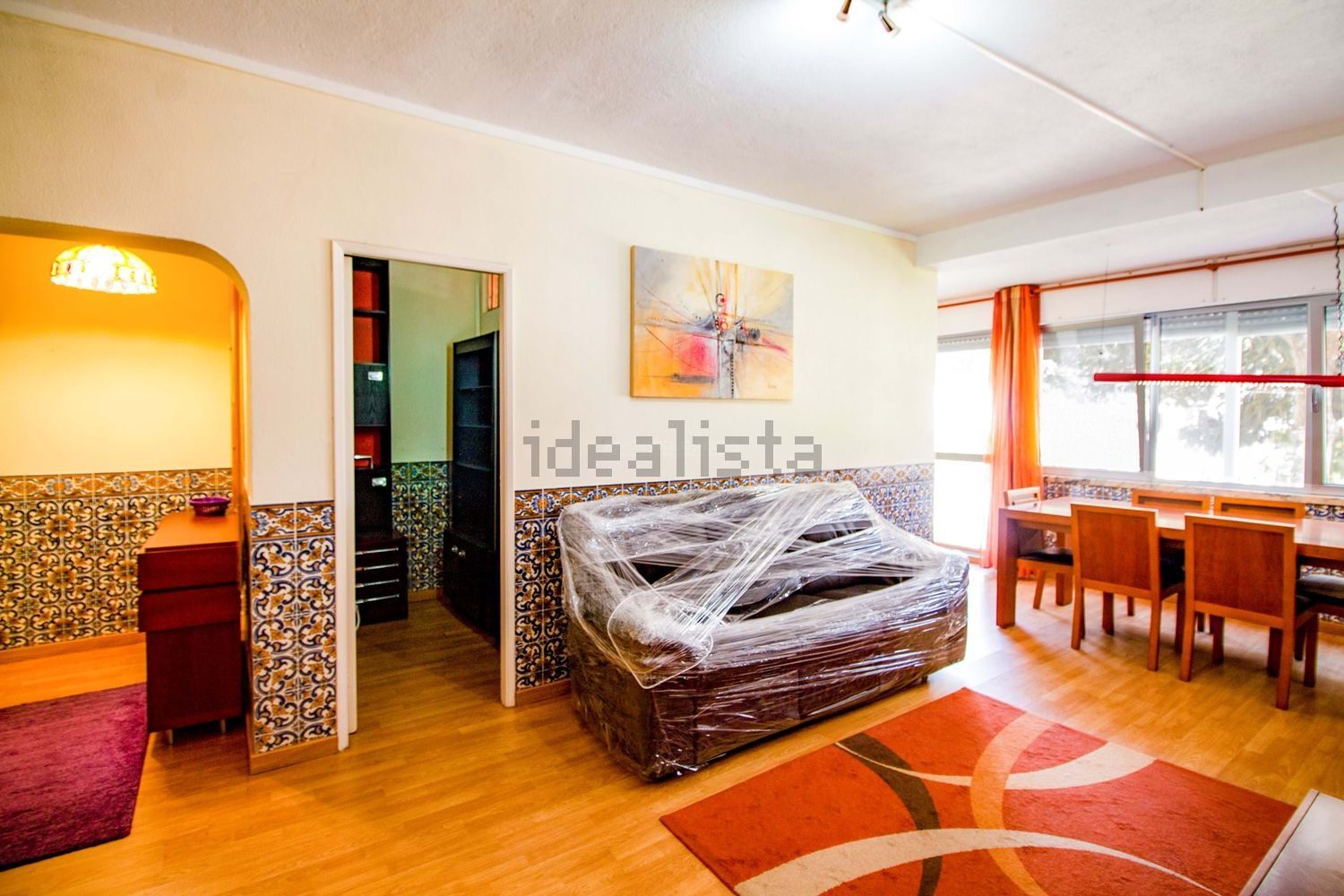 出租公寓 t1在São João da Caparica - 客厅
