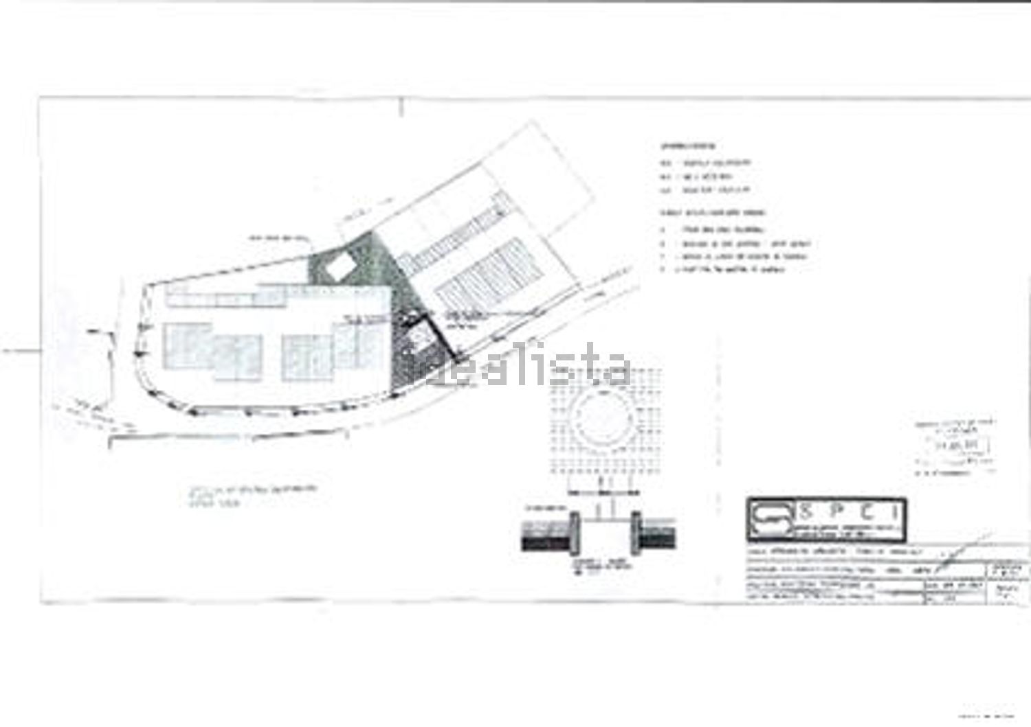 双拼别墅出售Eixo Eirol - 平面图