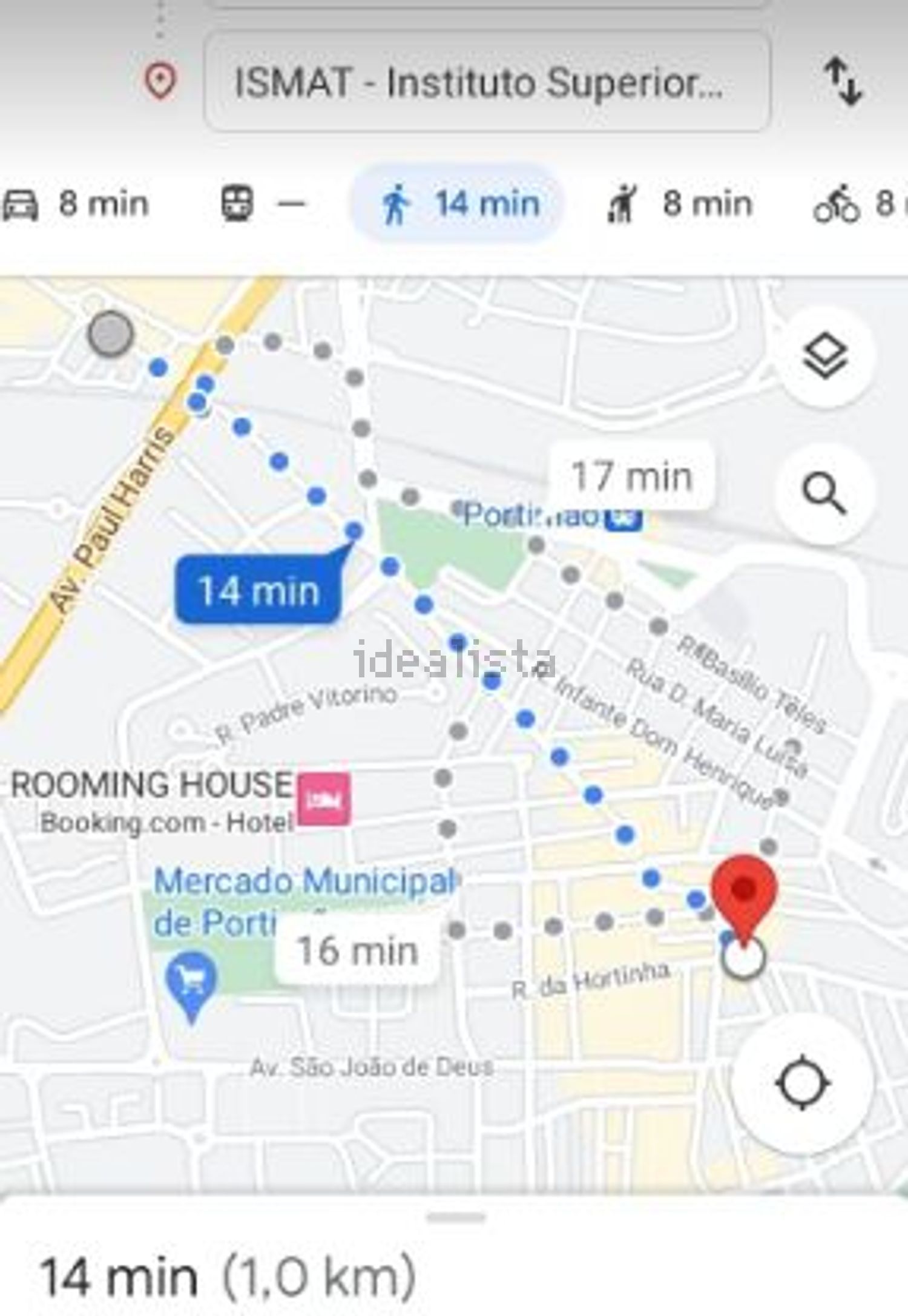 出租房间在Rua de São Pedro, 448 - 视线