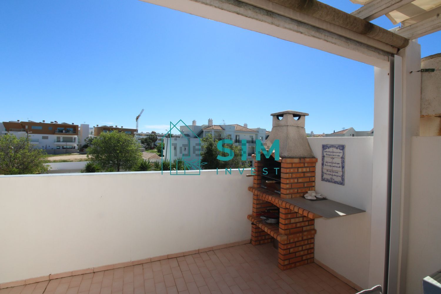 T0（单人公寓）出售在Conceição e Cabanas de Tavira - 阳台