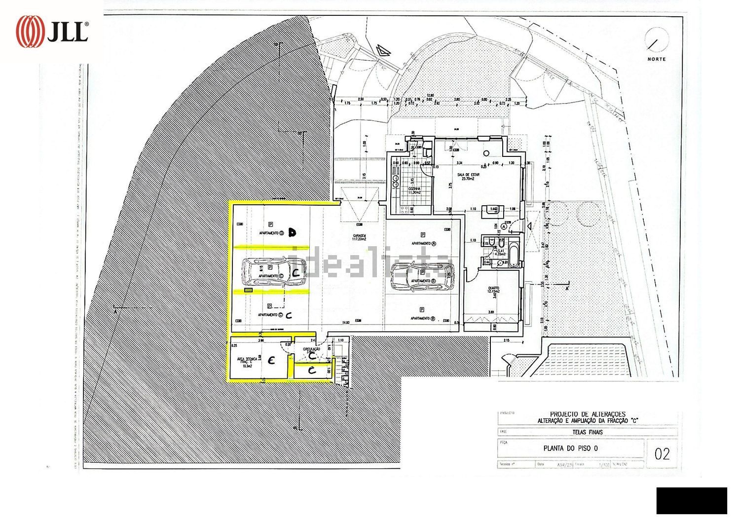 小楼房或独栋别墅出售在Parque de Palmela - Ribeira das Vinhas - 平面图