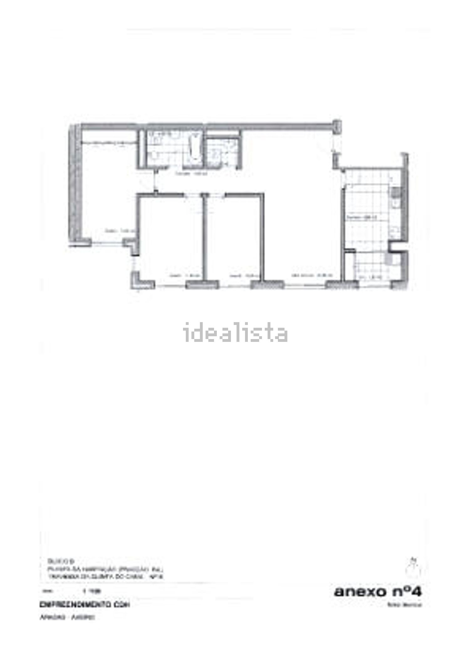 出租公寓 t3Quinta do Casal - 平面图