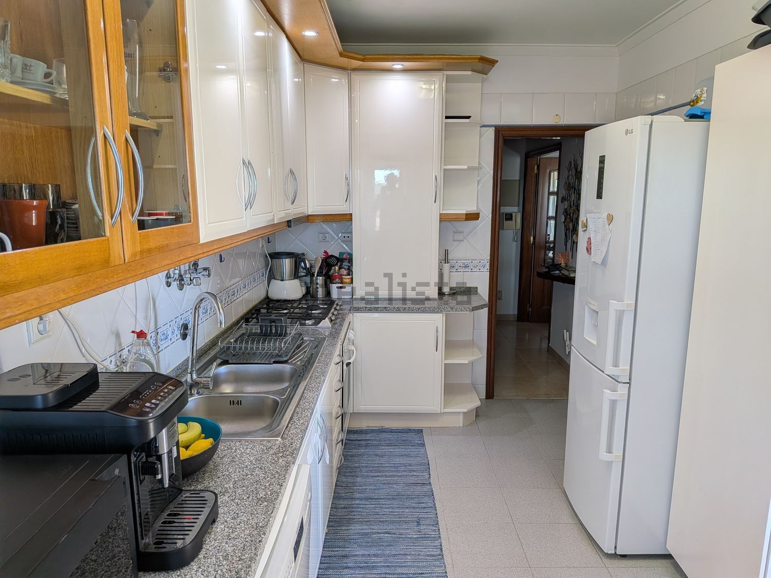 出租公寓 t2在Ribeirada - 厨房