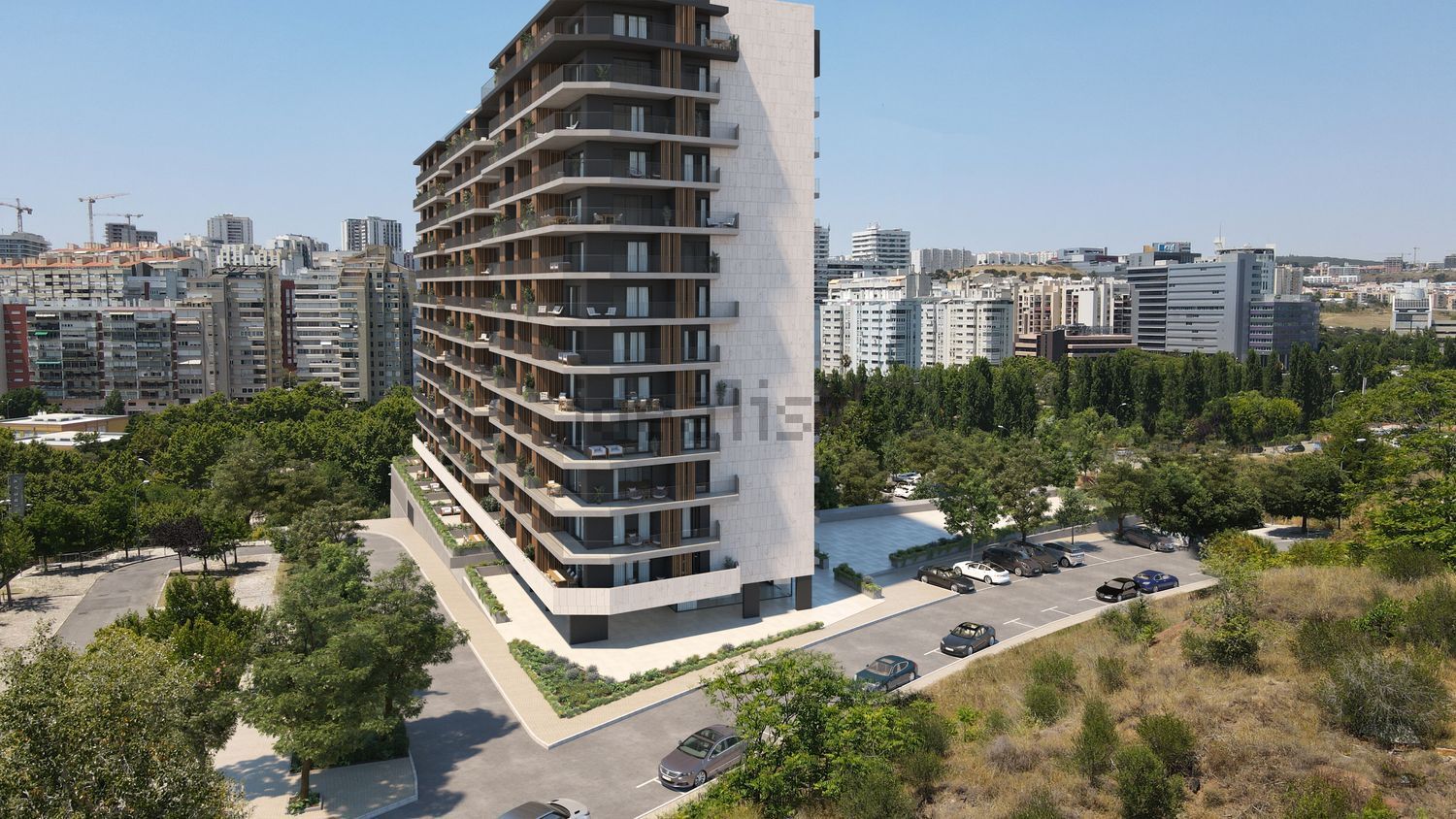 公寓 t3出售在Miraflores - 外立面