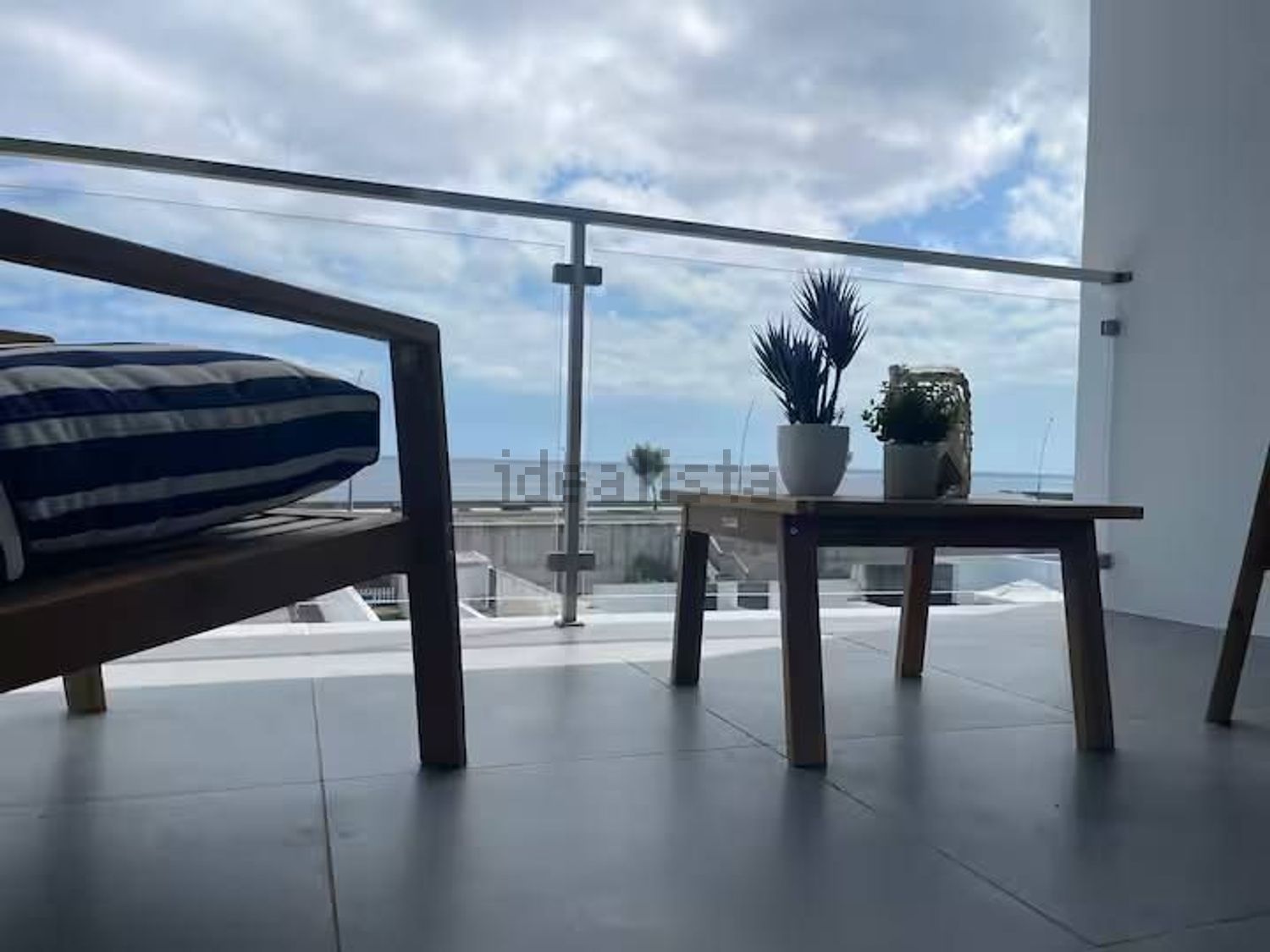 出租公寓 t1在Rua da Praia dos Santos, 35 - 阳台