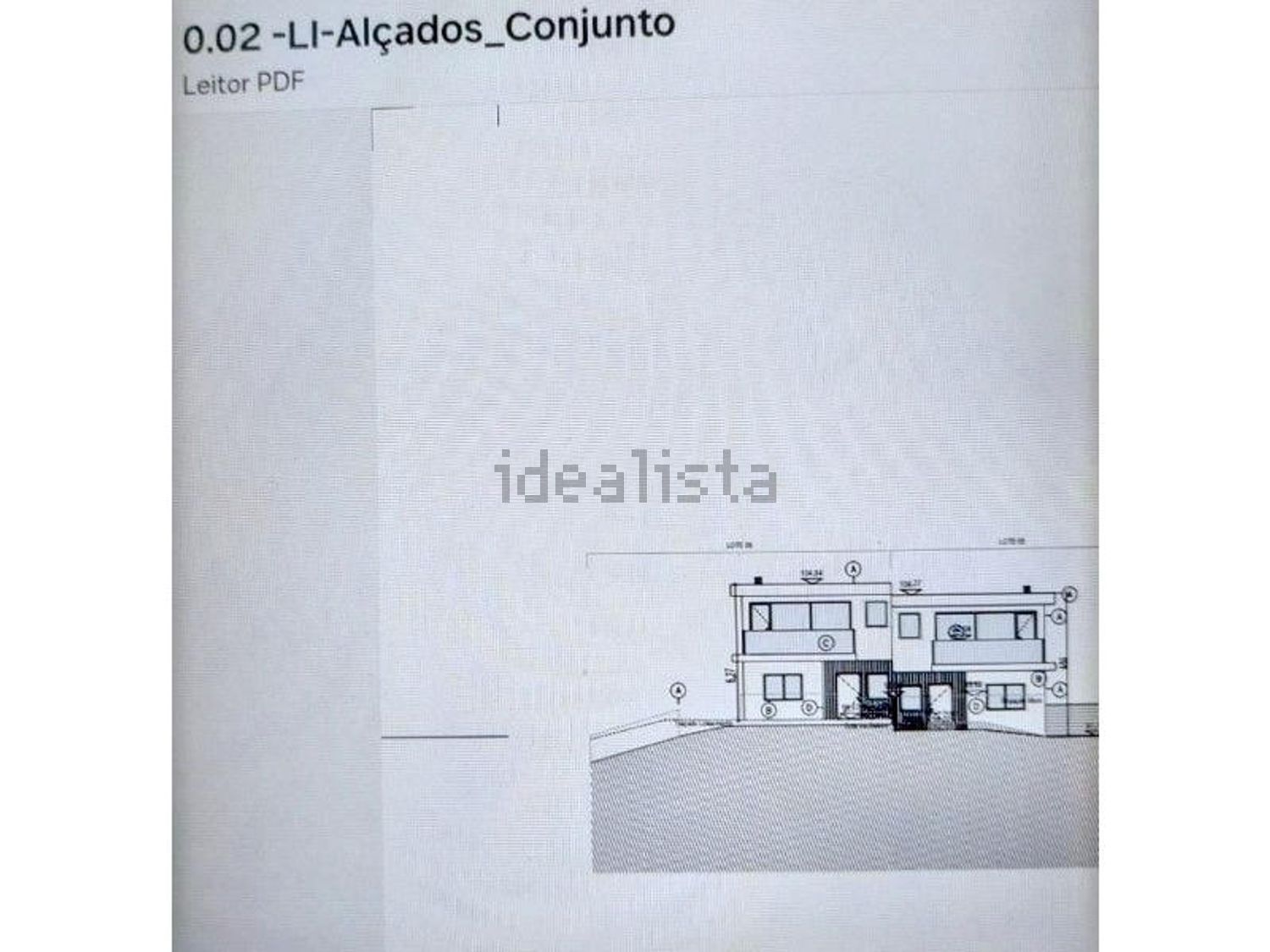 小楼房或独栋别墅出售在Ericeira Norte - 平面图