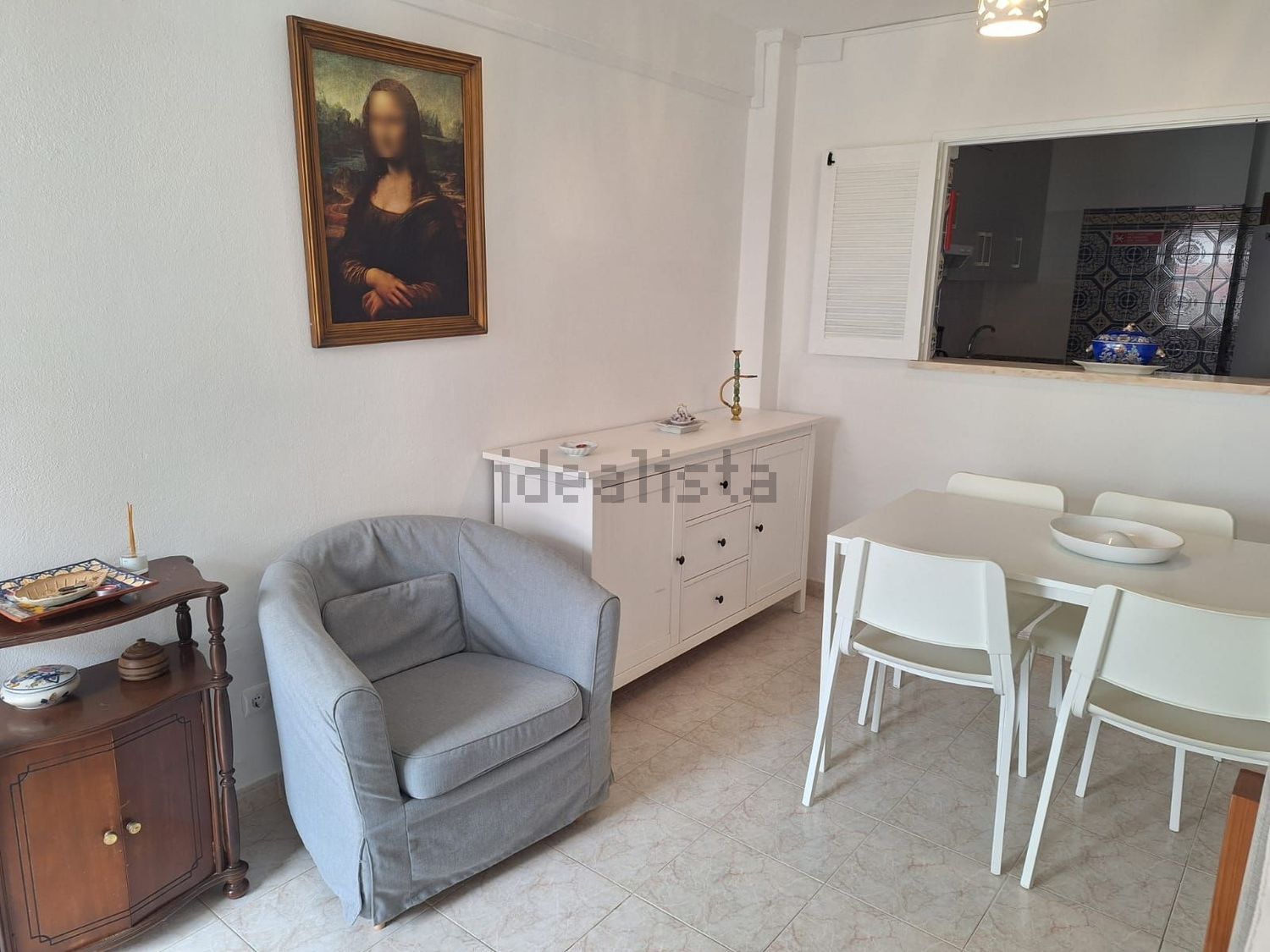 出租公寓 t1在Rua da Calheta, 4 - 客厅