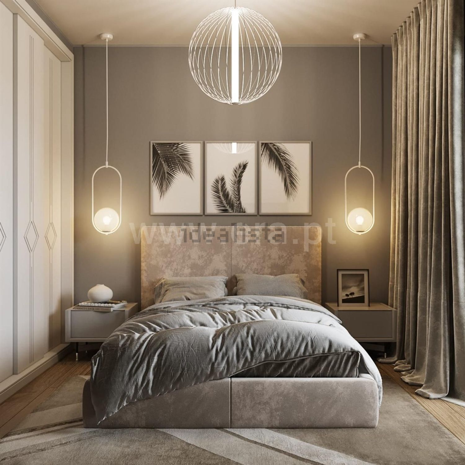 公寓 t3出售在Rua José Verissimo da Silva Junior s/n - 卧室