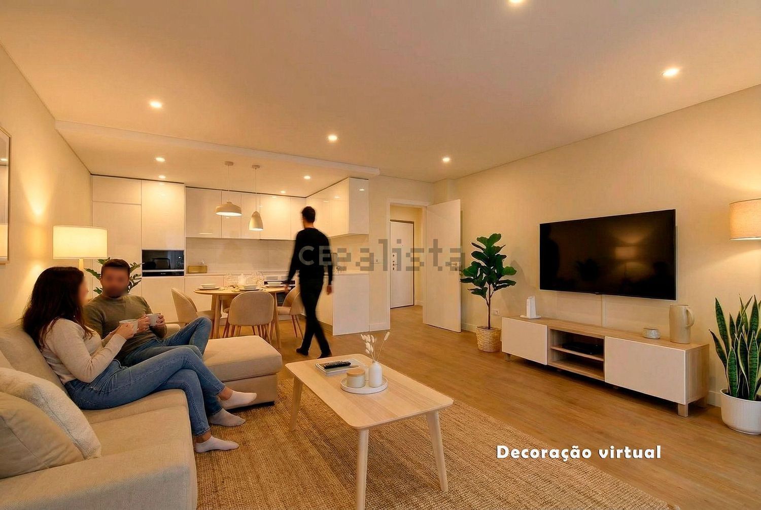 公寓 t2出售在Rua de Almada s/n - 客厅