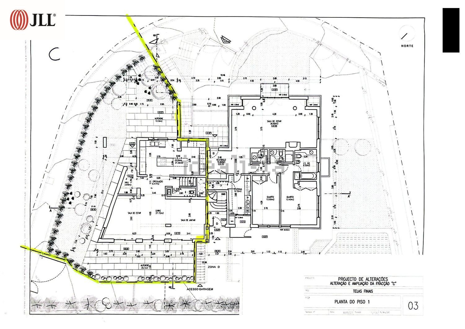 小楼房或独栋别墅出售在Parque de Palmela - Ribeira das Vinhas - 平面图