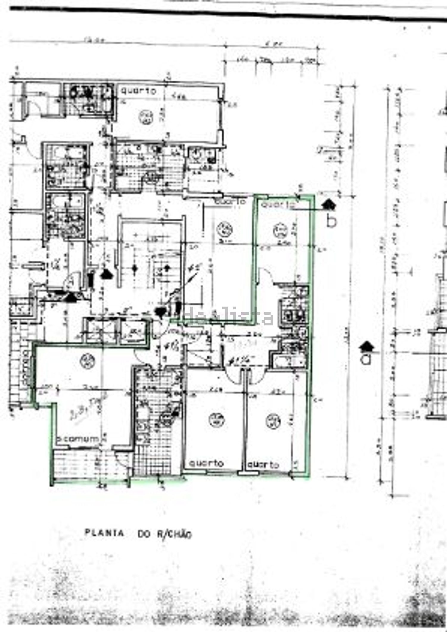 出租公寓 t3在Largo Professor Pulido Valente, 16 - 平面图