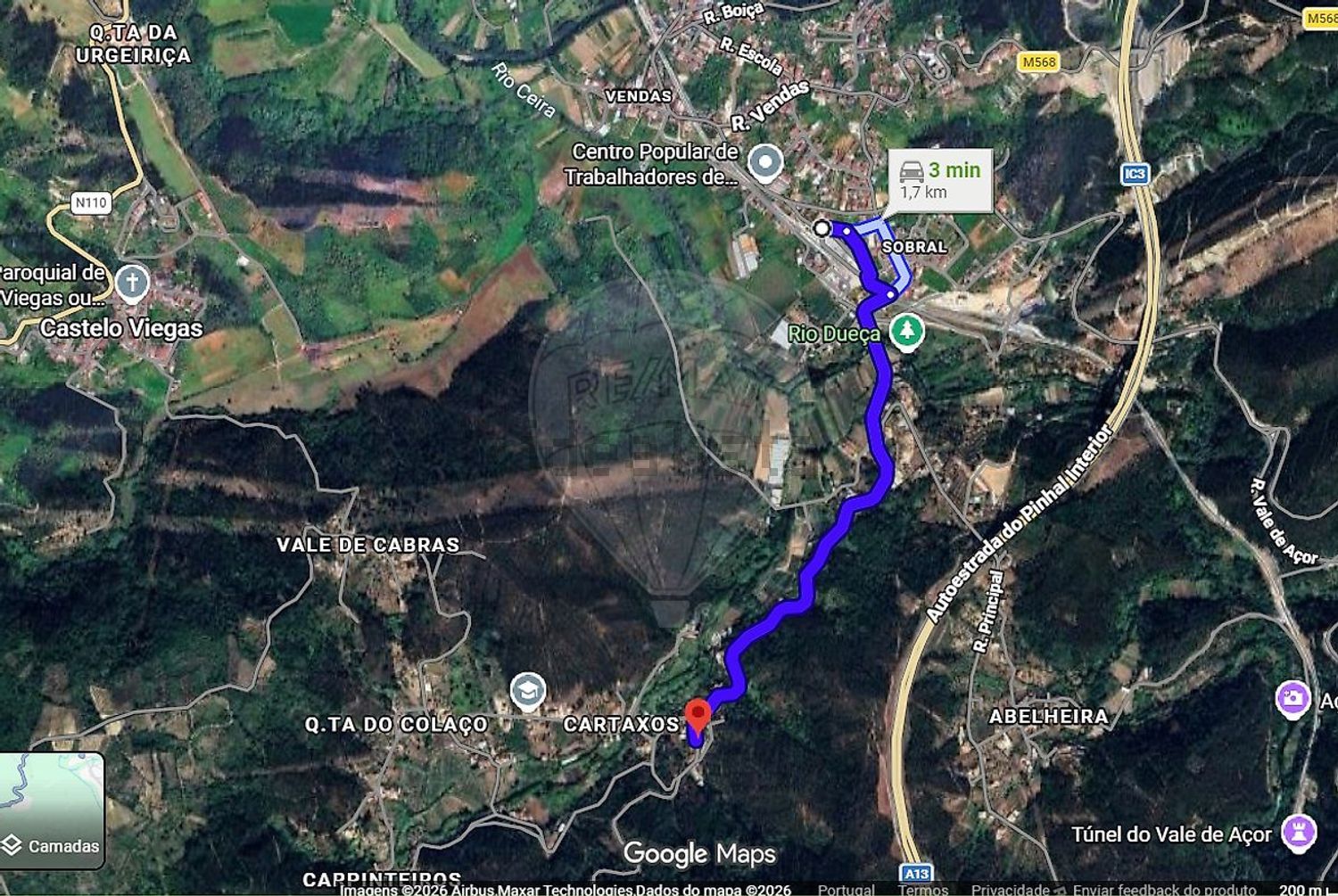 小楼房或独栋别墅出售在Rua Principal - 照片