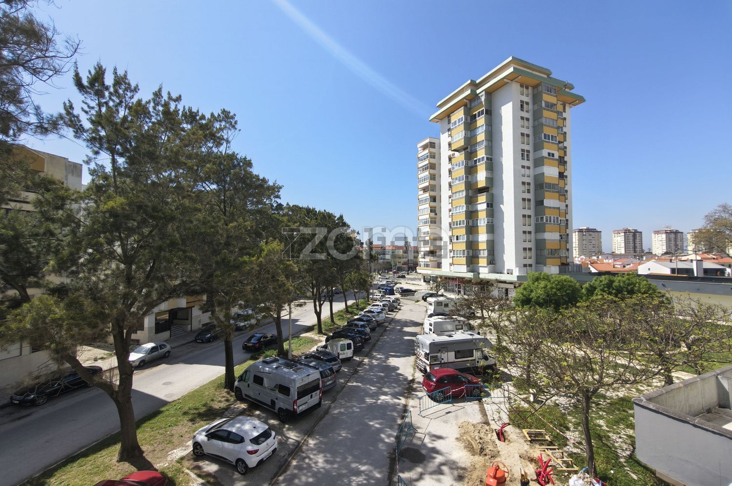 出租公寓 t1在Praça Padre Manuel Bernardes, 4 - 视线
