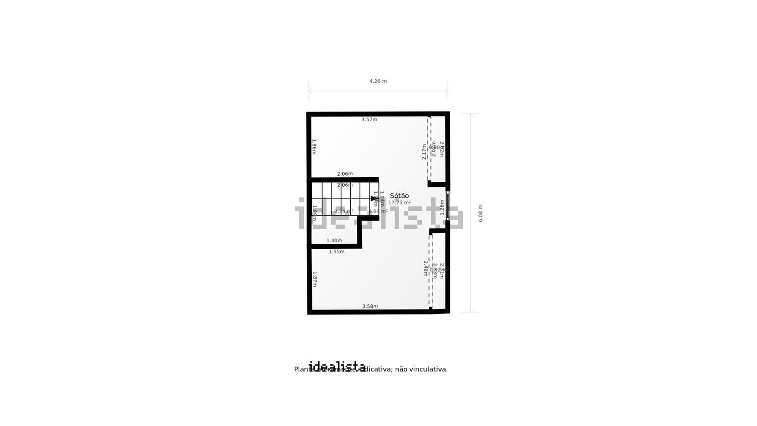 公寓 t3出售在Monte Estoril - 平面图