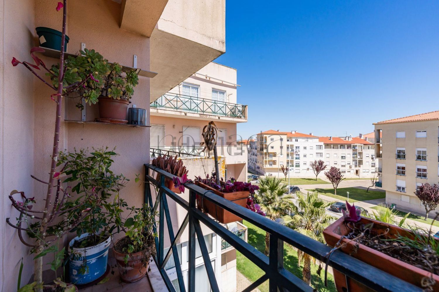 出租公寓 t2在Avenida Humberto Delgado, 20 - 露台