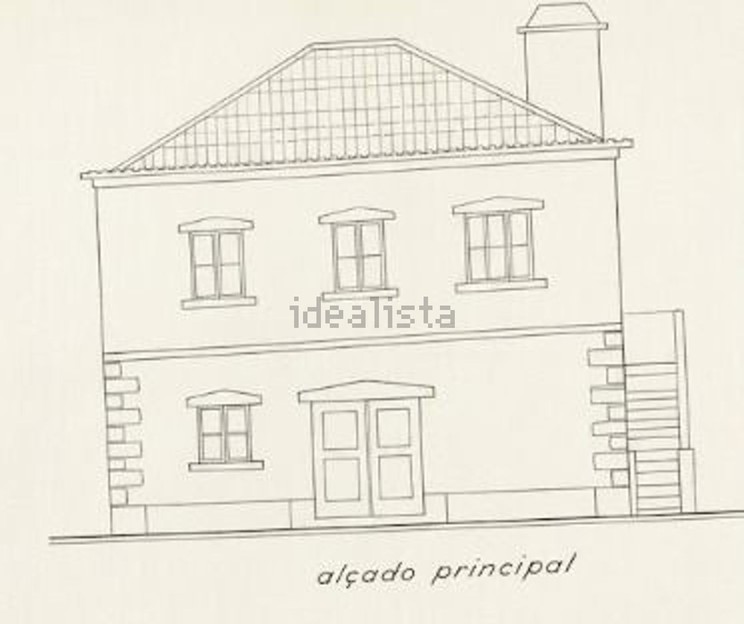 小楼房或独栋别墅出售在Rua da Bela Vista s/n - 平面图