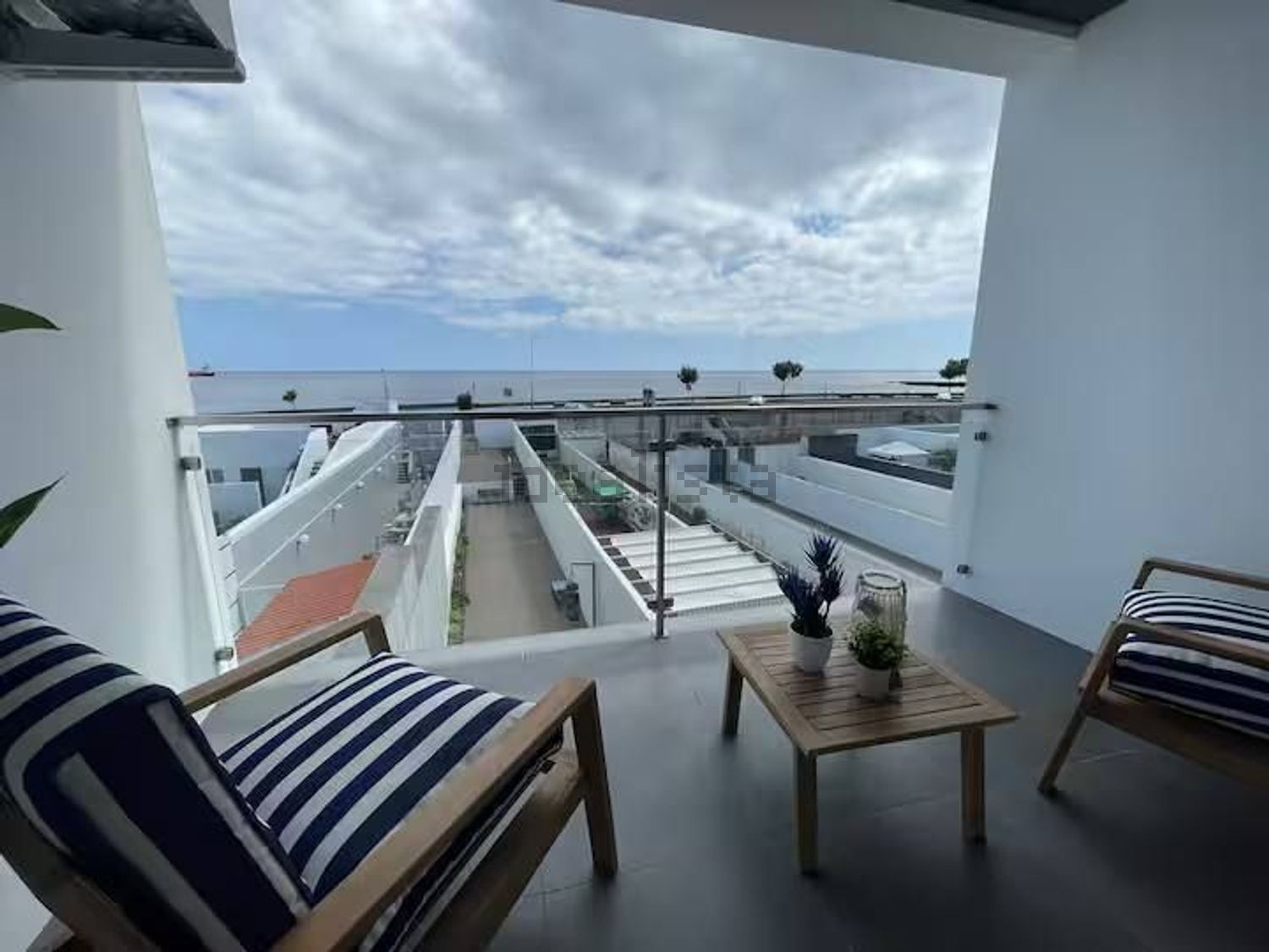 出租公寓 t1在Rua da Praia dos Santos, 35 - 阳台