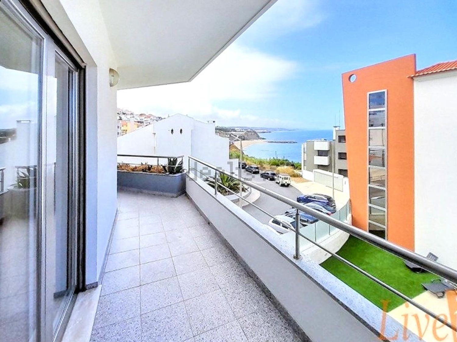 出租公寓 t2在Centro da Vila - 露台