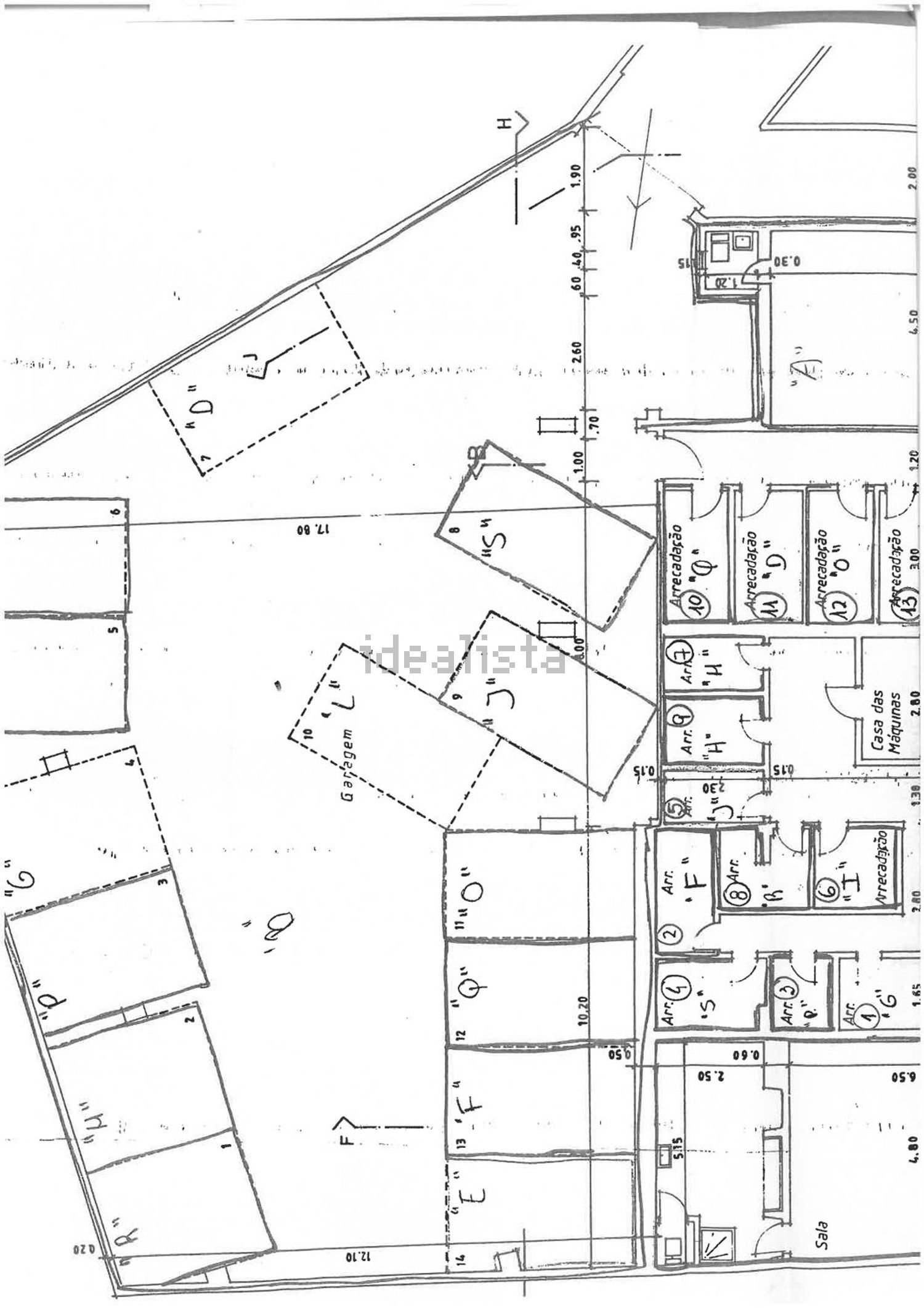 公寓 t1出售在Rua Bartolomeu Dias, 131 - 平面图