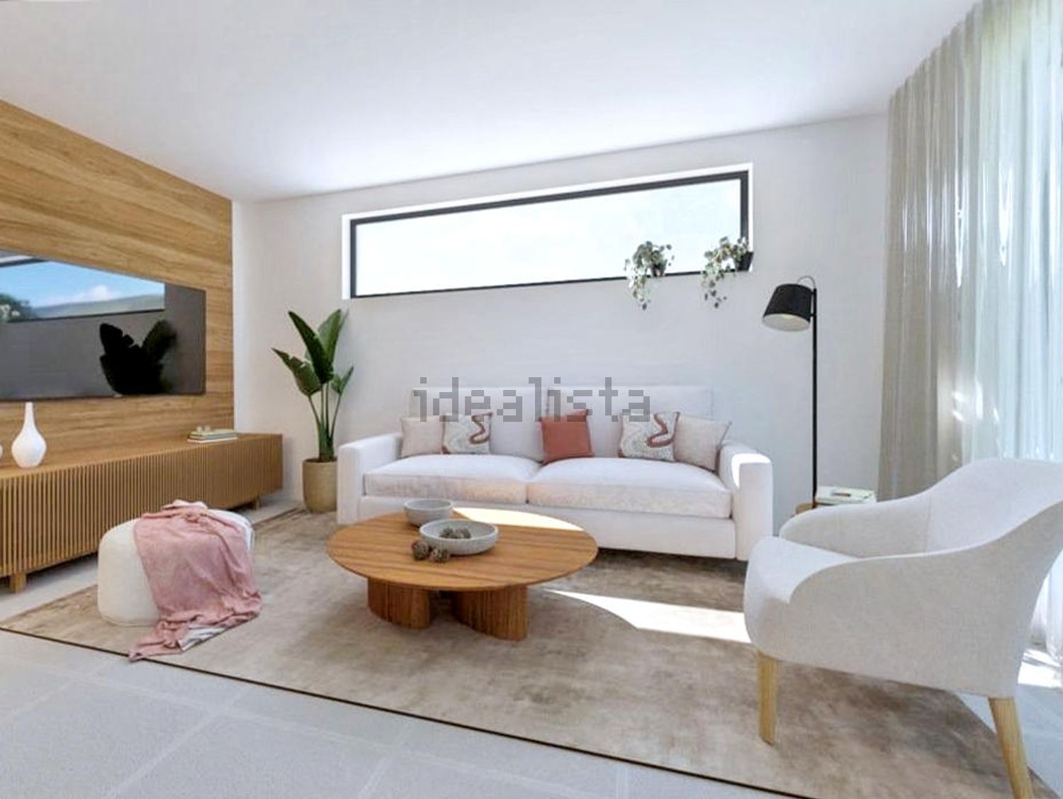 双拼别墅出售Eixo Eirol - 客厅