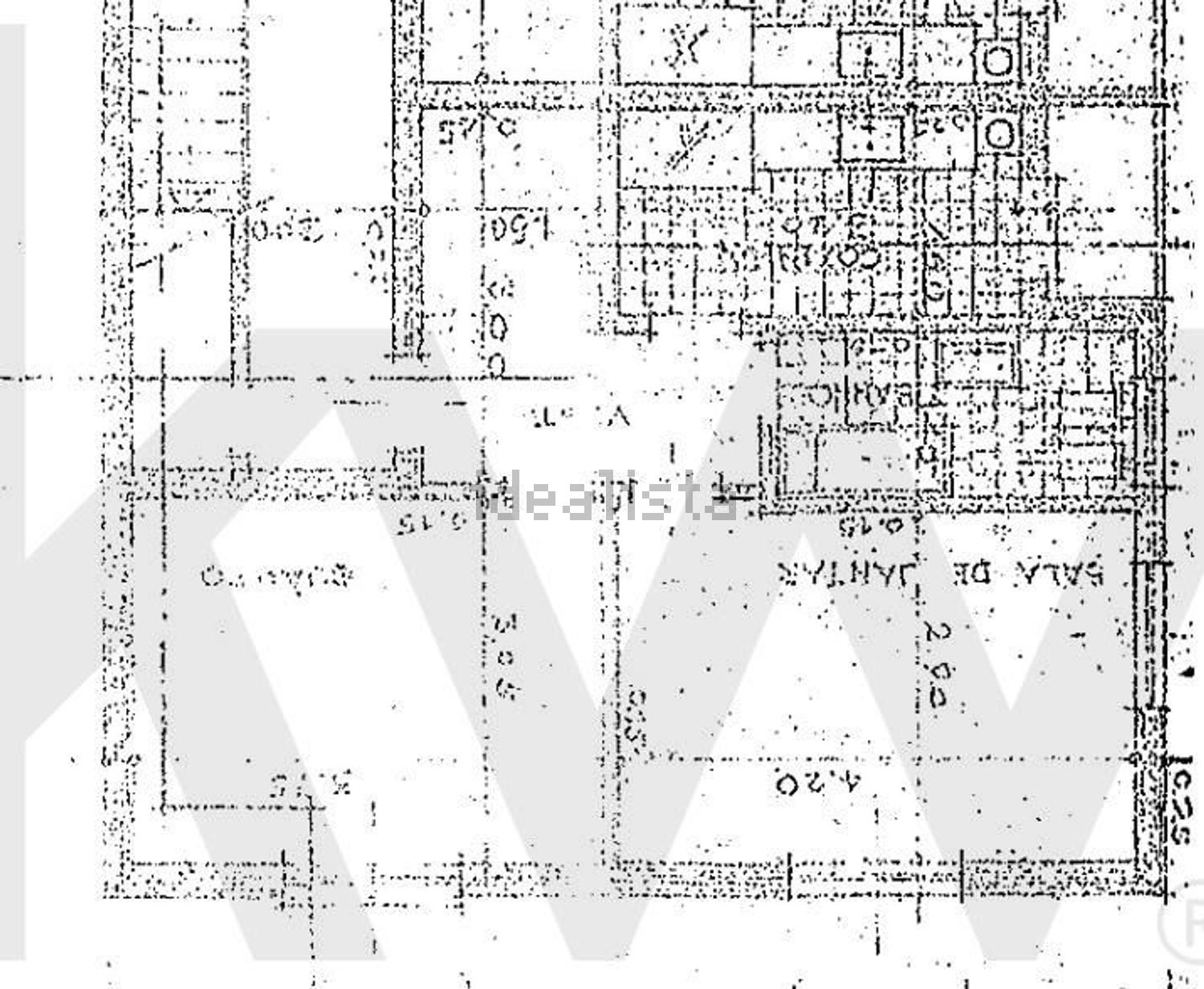 出租公寓 t1在Rua Frei Silvestre de Almada, 8 - 平面图