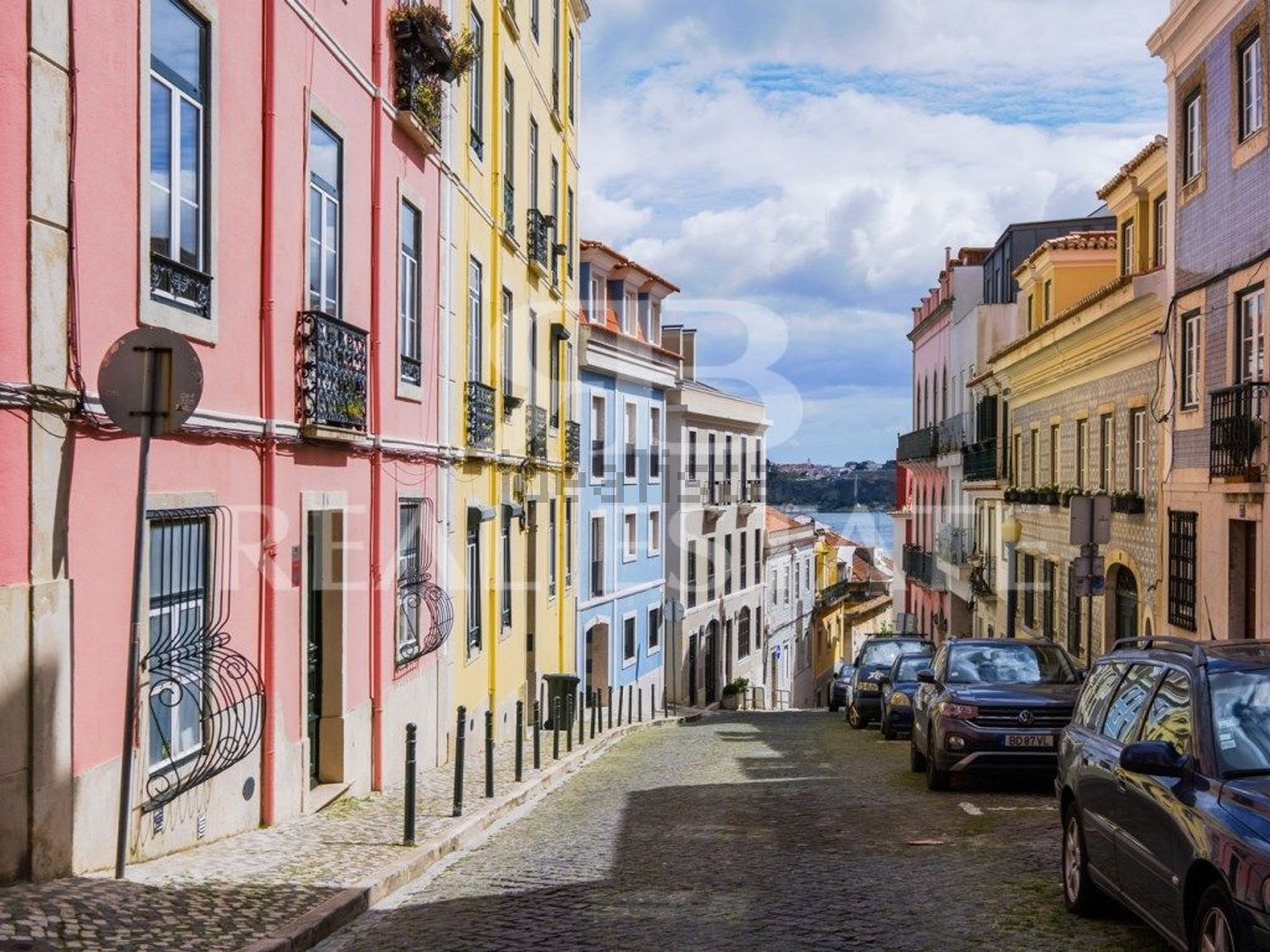 出租公寓 t2在Rua Ribeiro Sanches, 19 - 视线