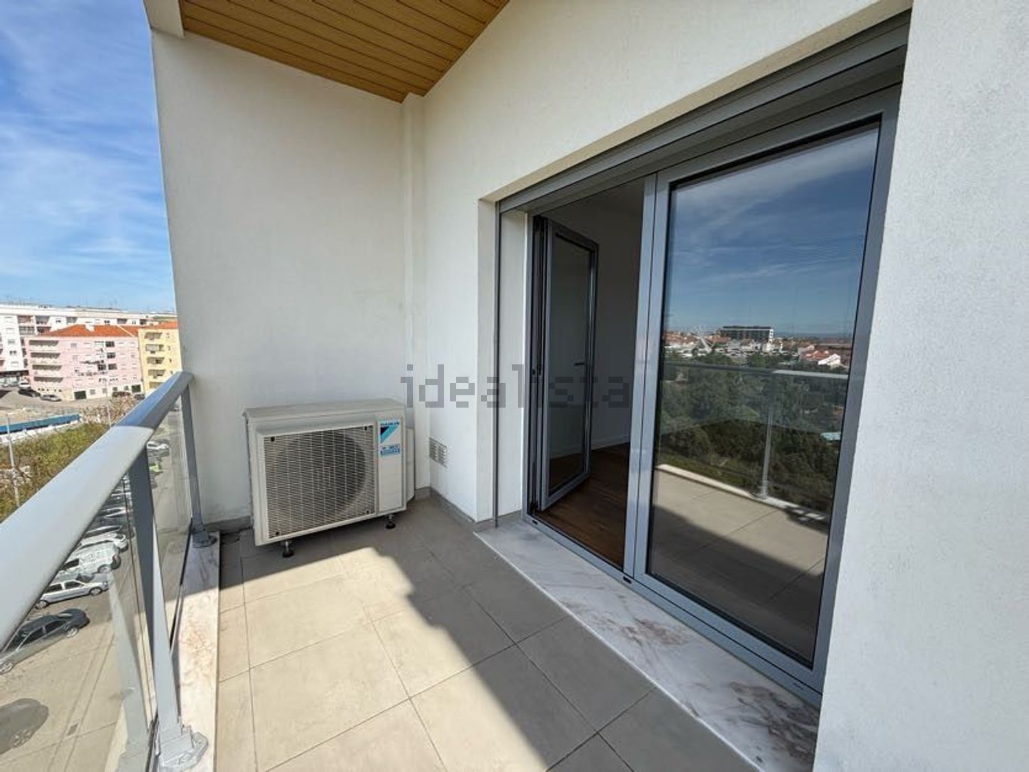 出租公寓 t3在Avenida Grupo de Forcados Amadores de Santarém, 16 - 露台