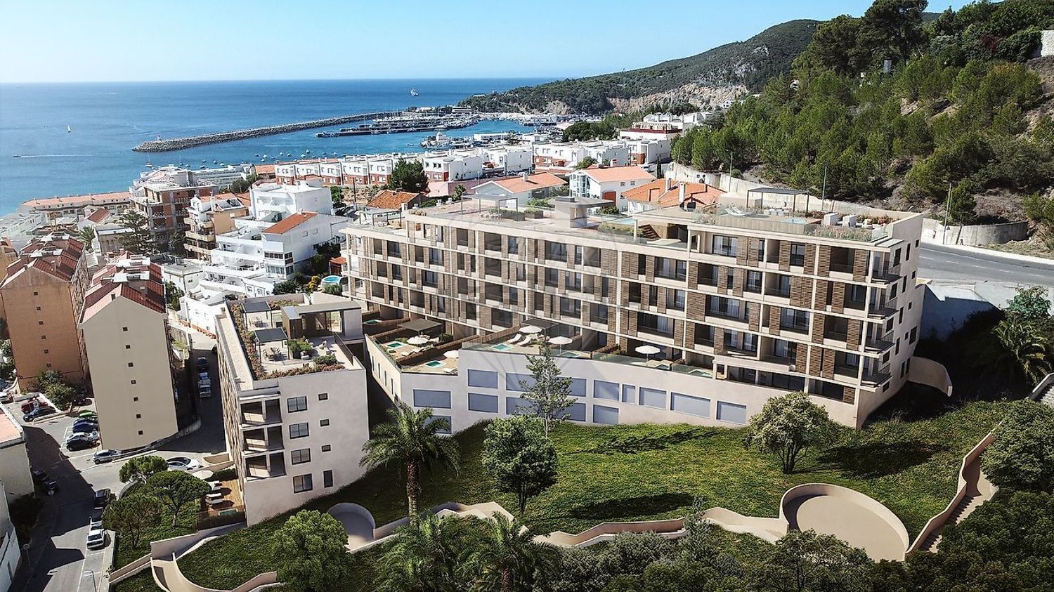 公寓 t2出售在Santiago (Sesimbra) - 游泳池