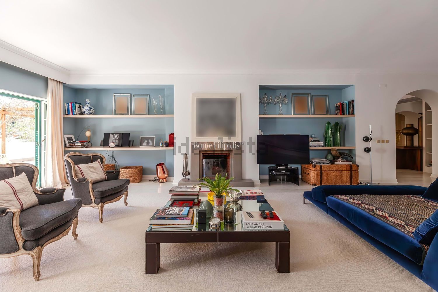 出租公寓 t5在Centro do Estoril - 客厅