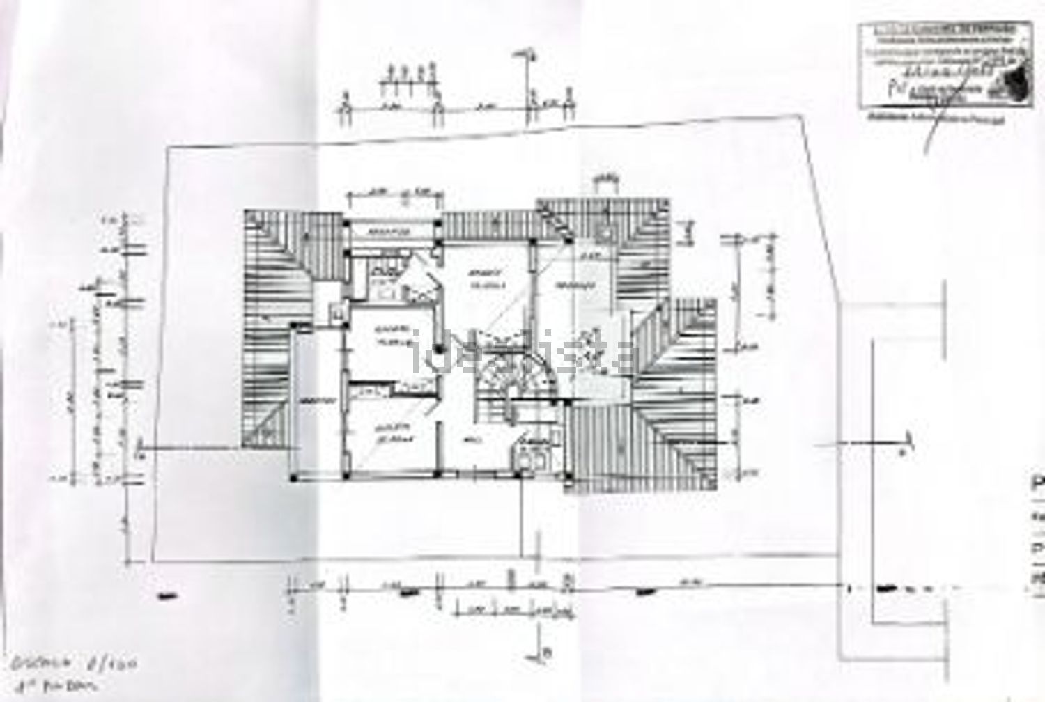 小楼房或独栋别墅出售在Rua da Escócia, 25 - 平面图