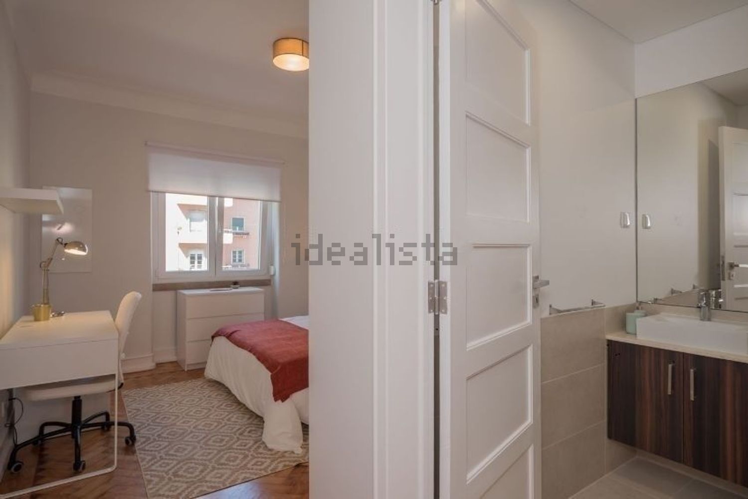 出租公寓 t3在Avenida de Roma, 32 - 卧室