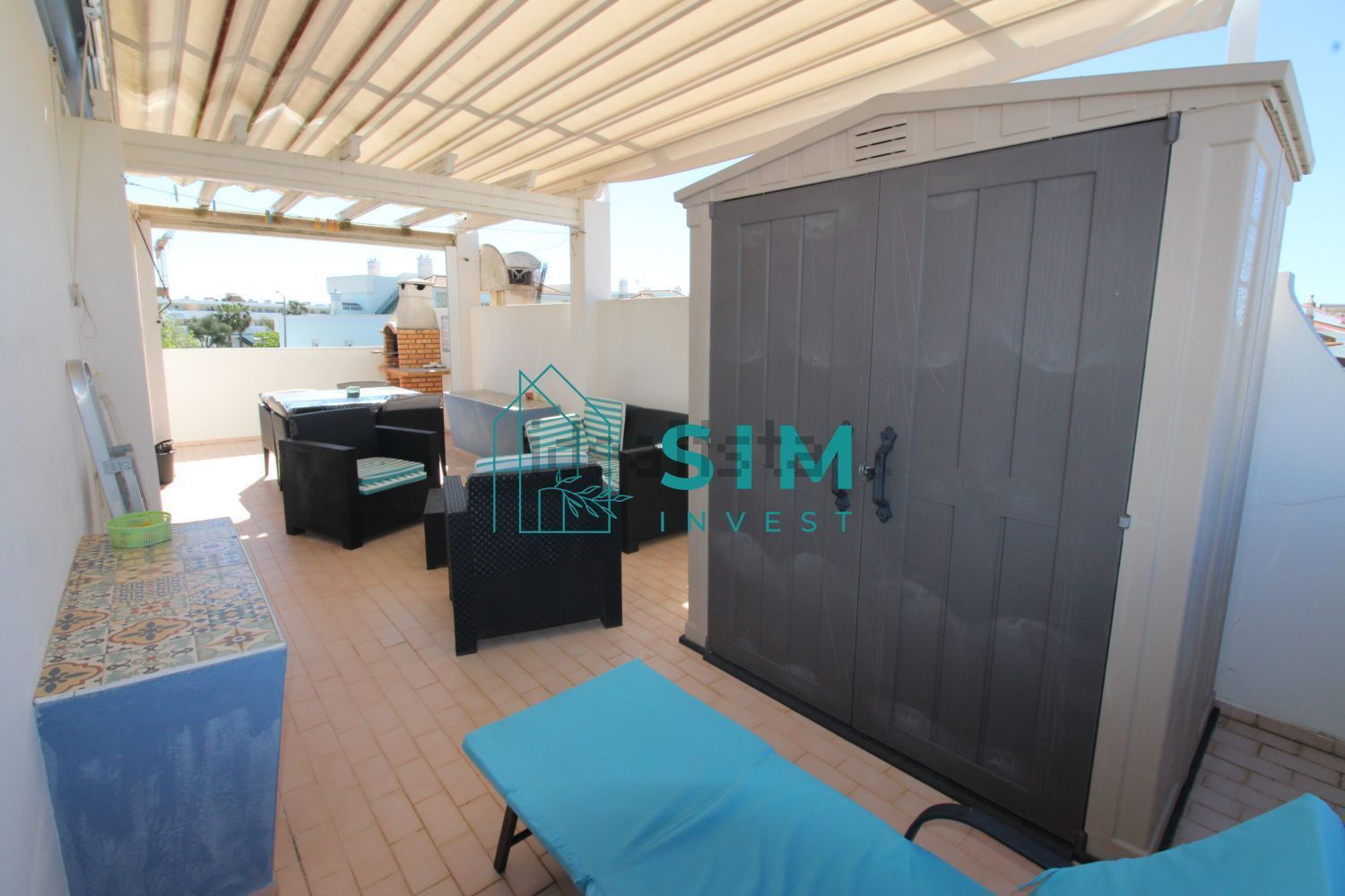 T0（单人公寓）出售在Conceição e Cabanas de Tavira - 客厅