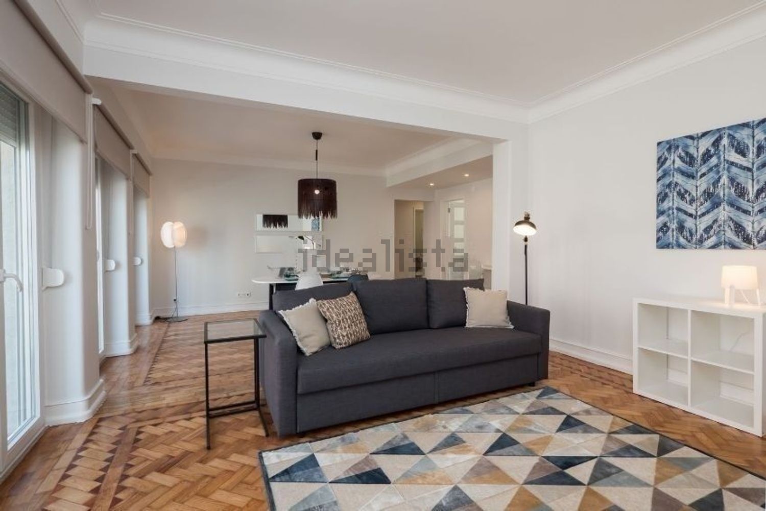 出租公寓 t3在Avenida de Roma, 32 - 客厅