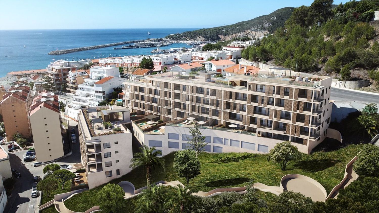 公寓 t2出售在Santiago (Sesimbra) - 游泳池