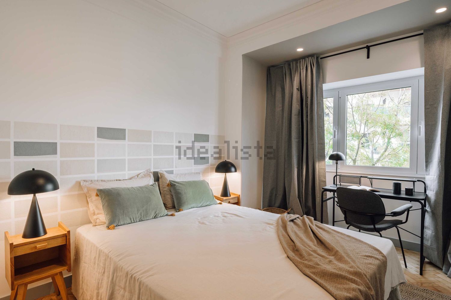 出租公寓 t2在Travessa do Chafariz das Terras, 19 - 卧室