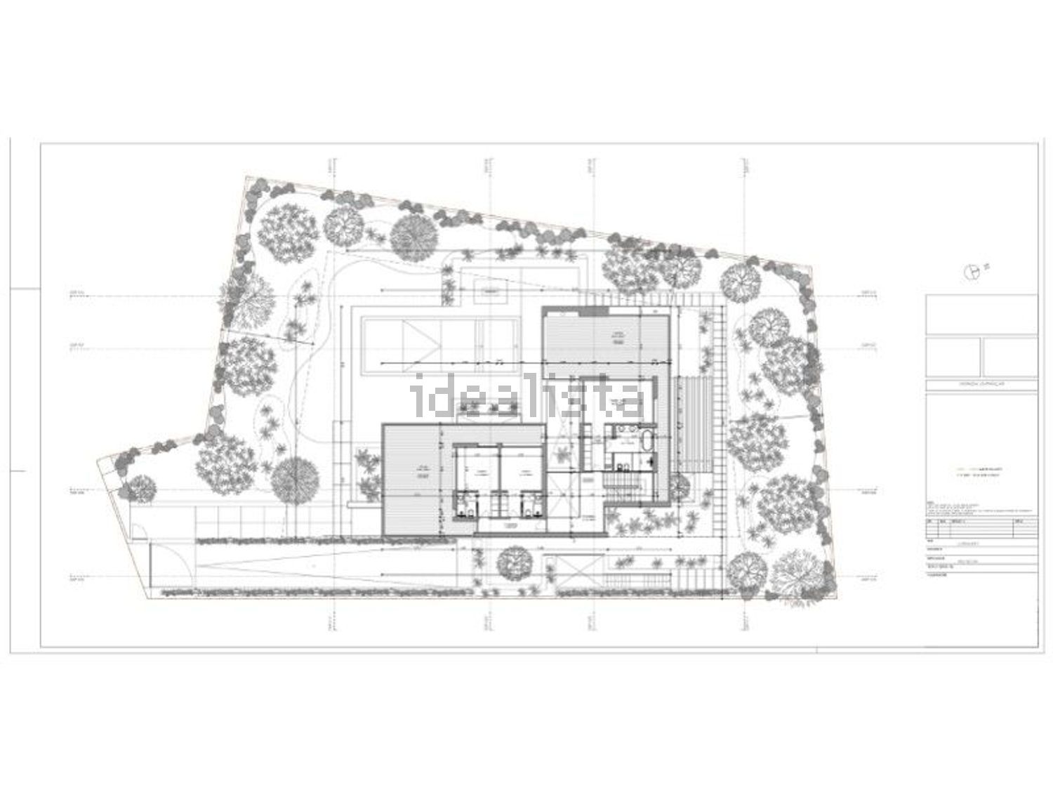 小楼房或独栋别墅出售在Alameda da Serra - 平面图