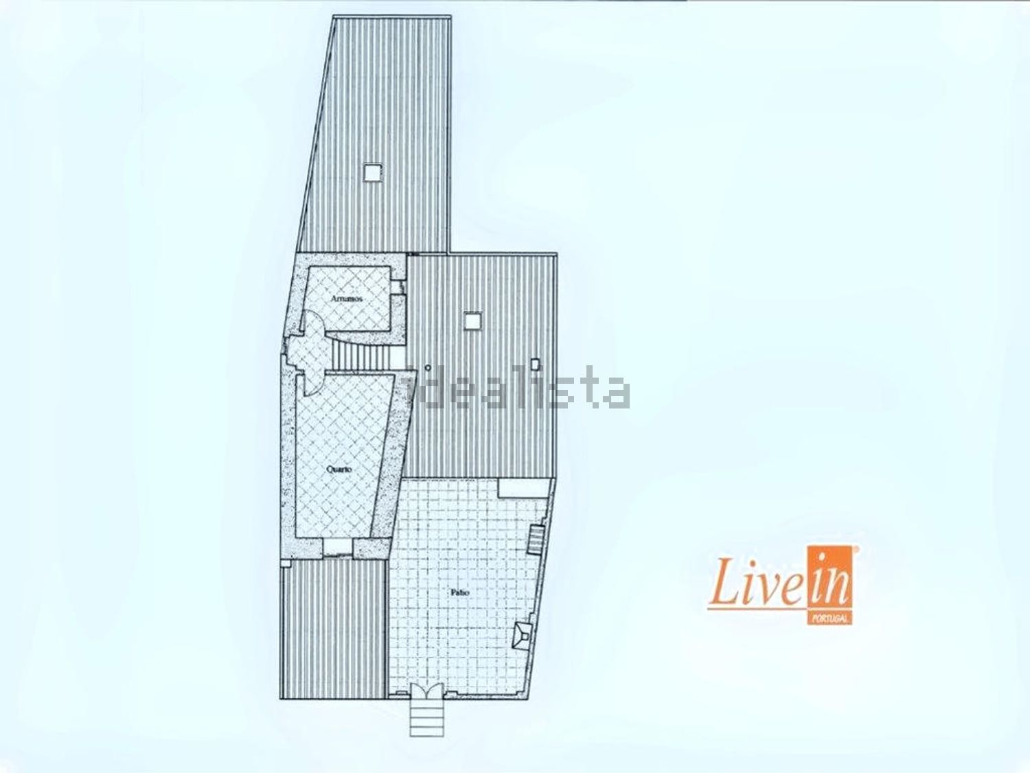 双拼别墅出售在Maxial e Monte Redondo - 平面图