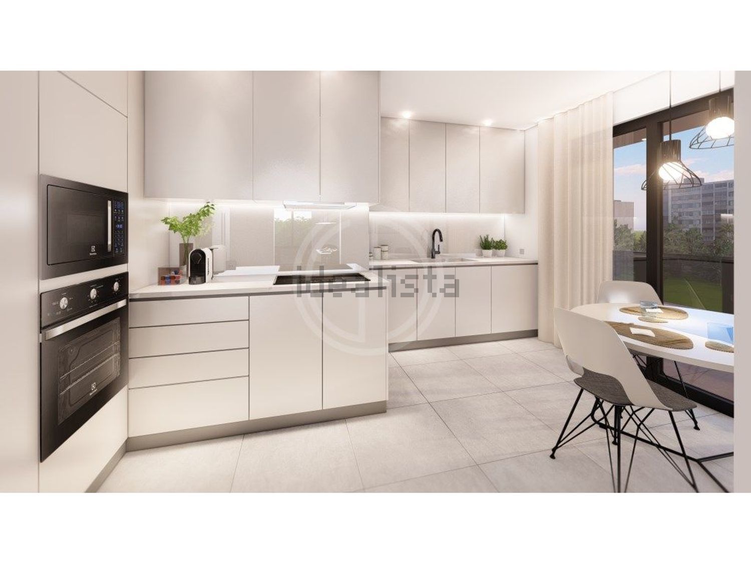 出租公寓 t3在Rua Almeida Garrett - 厨房