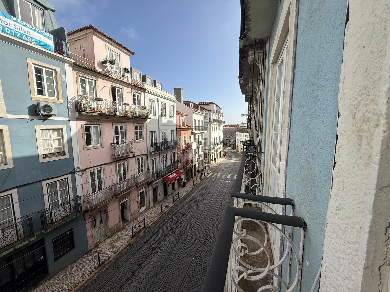 出租公寓 t2在Rua de São João da Mata, 39 - 视线
