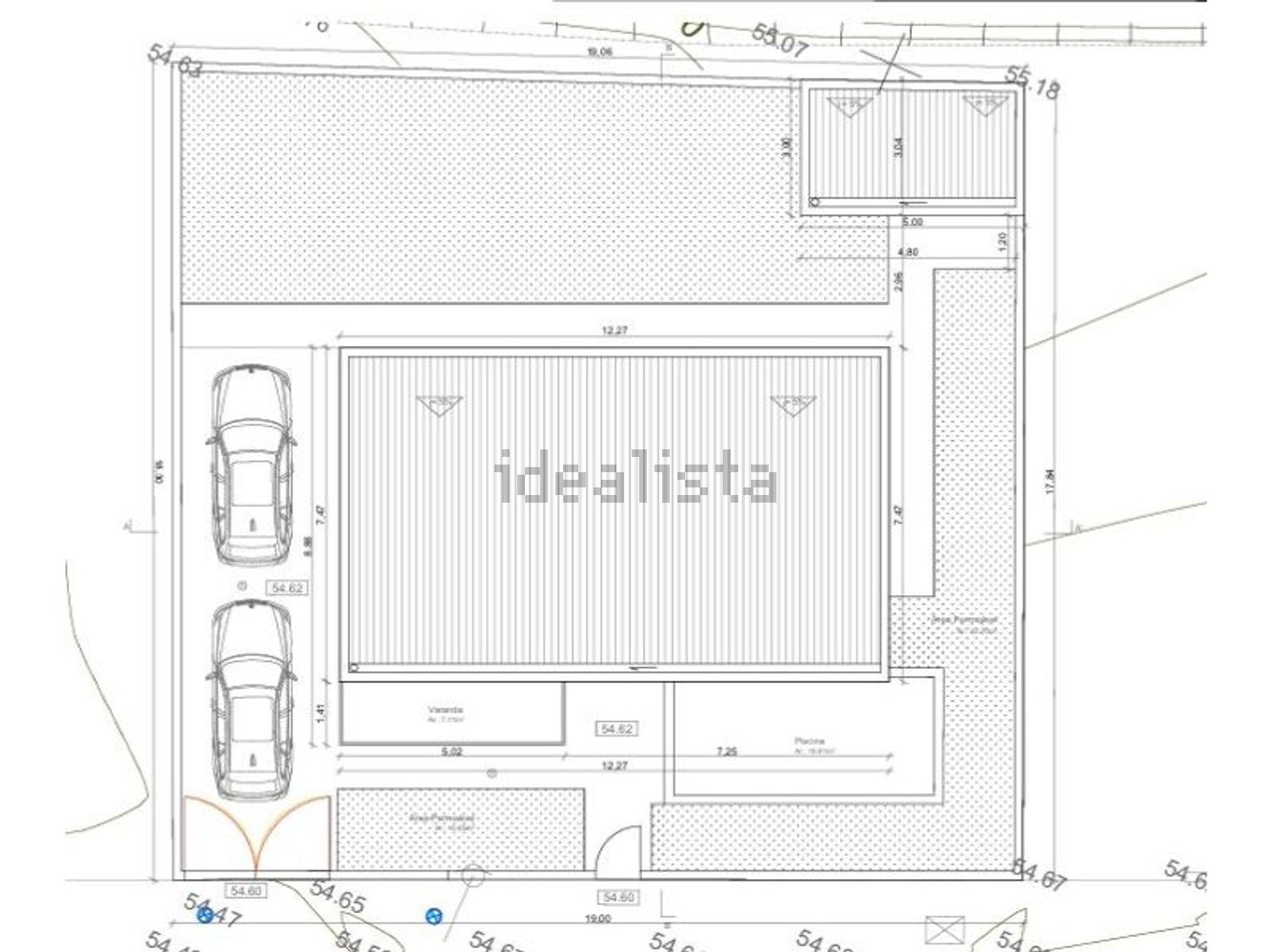 小楼房或独栋别墅出售在Centro da Vila - 平面图