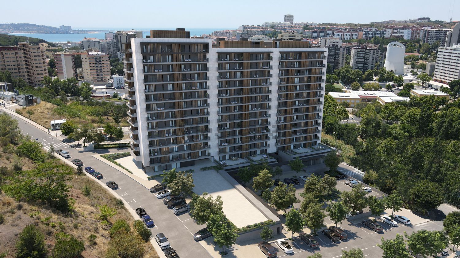 公寓 t3出售在Miraflores - 外立面
