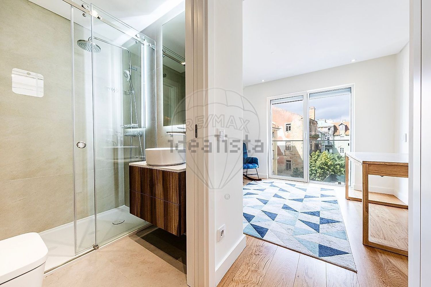 出租公寓 t2在Rua Paulo Duque - 卧室