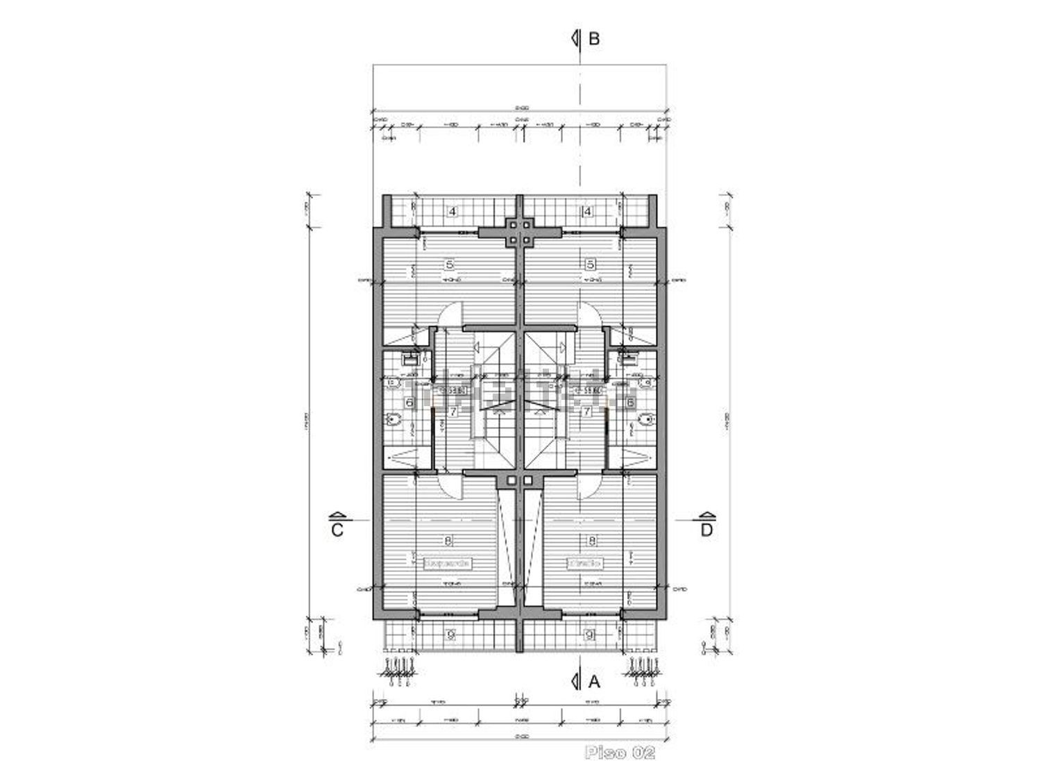 联排别墅出售在Centro da Quinta do Conde - 平面图