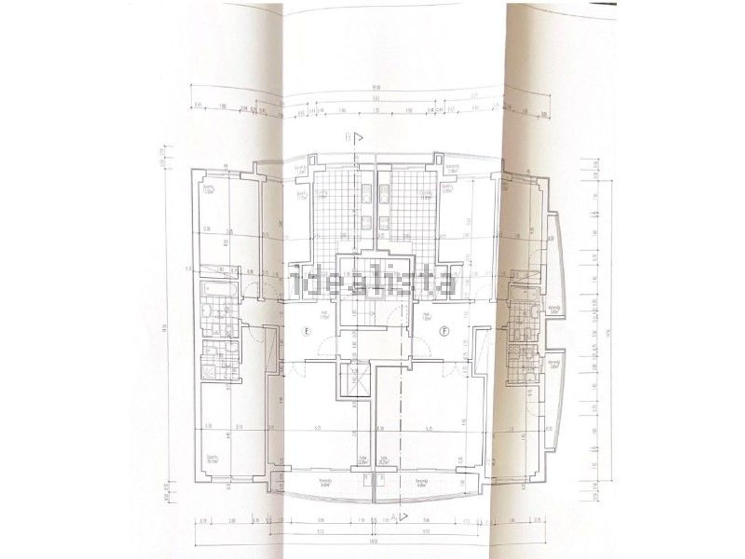 出租公寓 t3在Rua Rafael Bordalo Pinheiro, 30 - 平面图