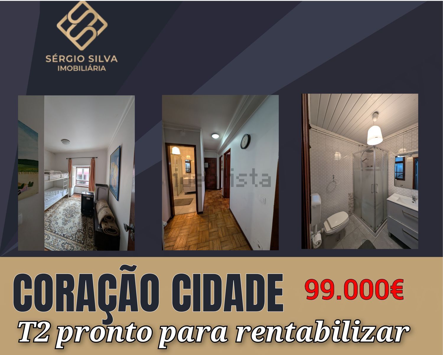 公寓 t2出售在Largo João de Almeida, 26 a - 过道