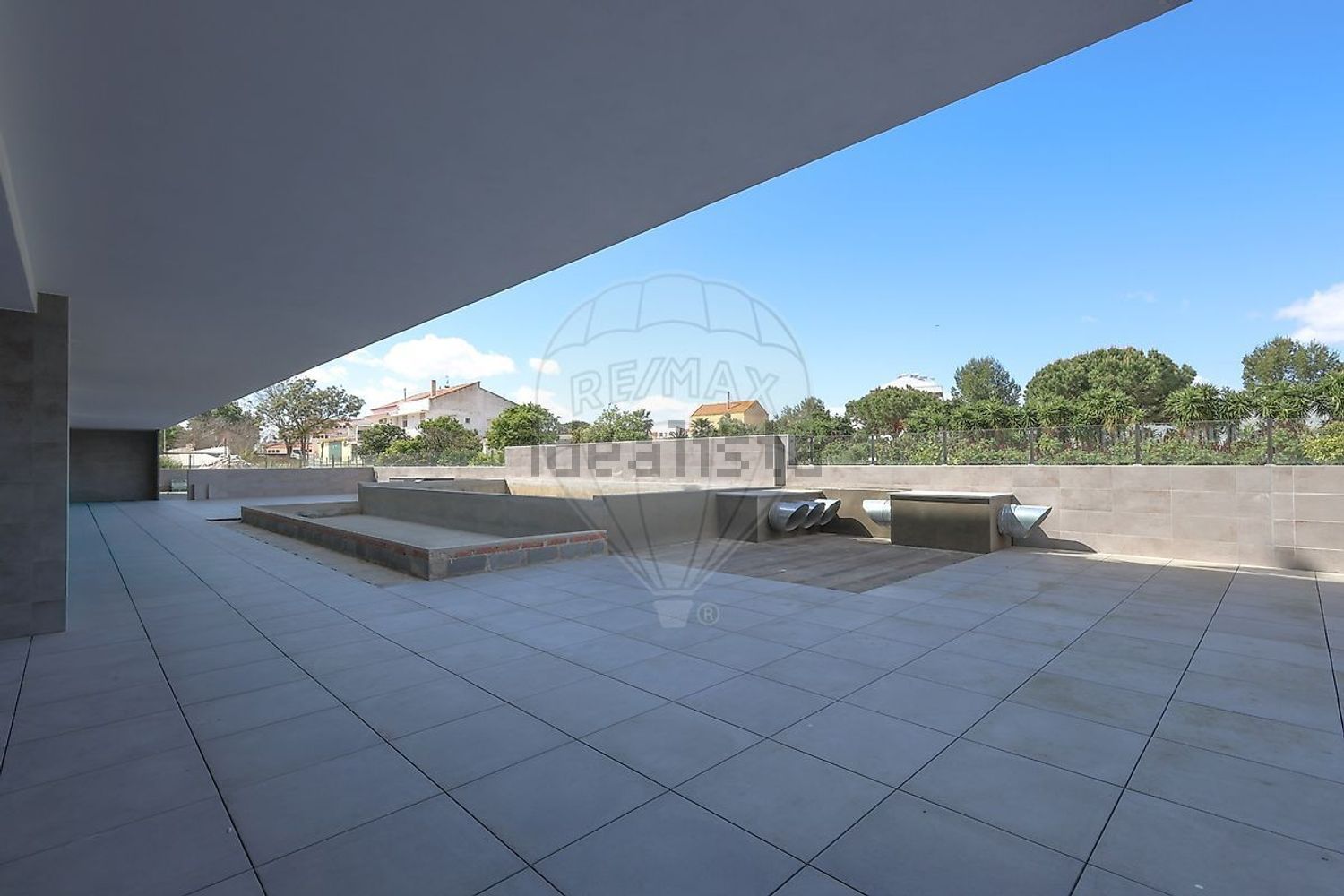 出租公寓 t2在Rua da Agricultura - 阳台