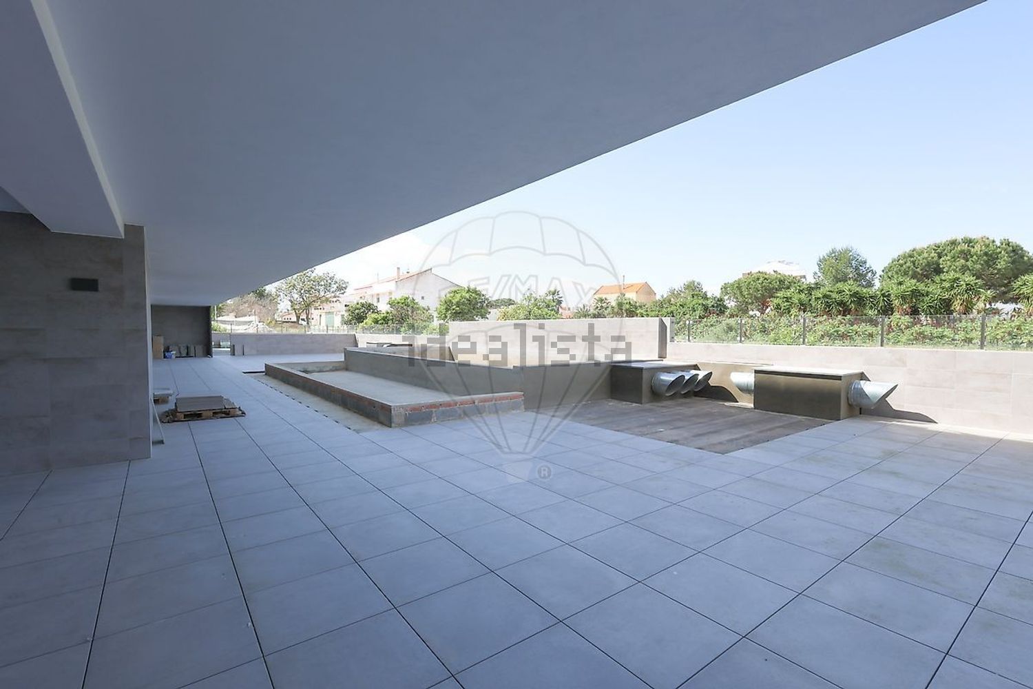 出租公寓 t2在Rua da Agricultura - 阳台