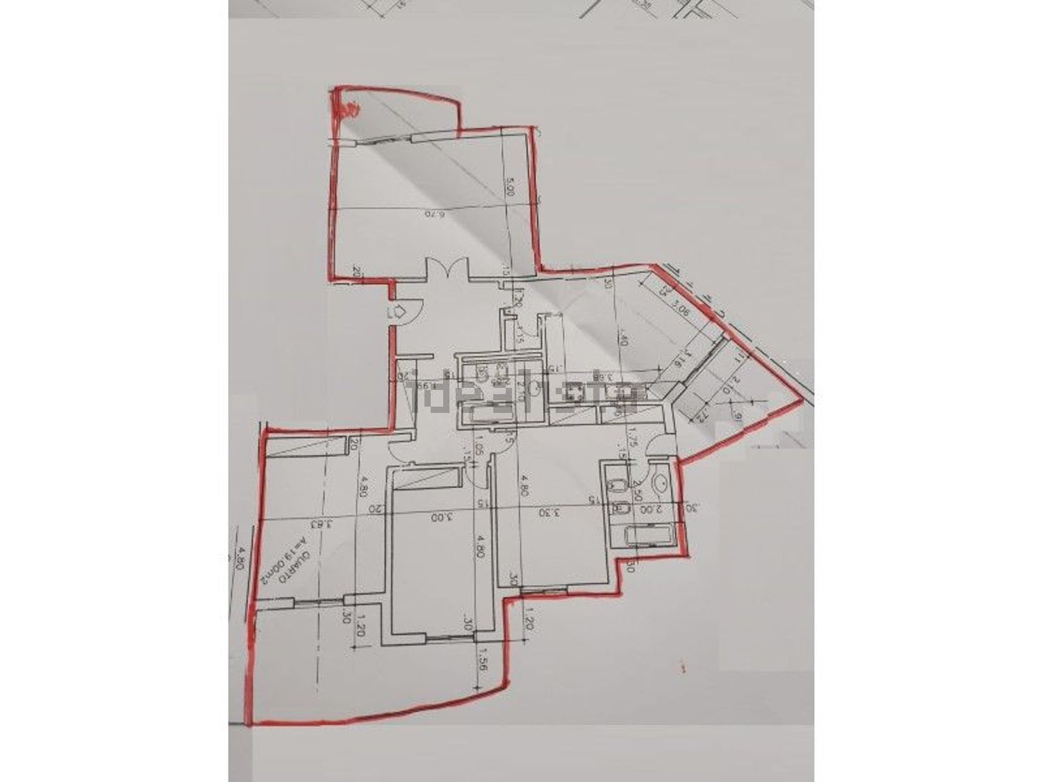 公寓 t3出售在Ericeira Norte - 平面图