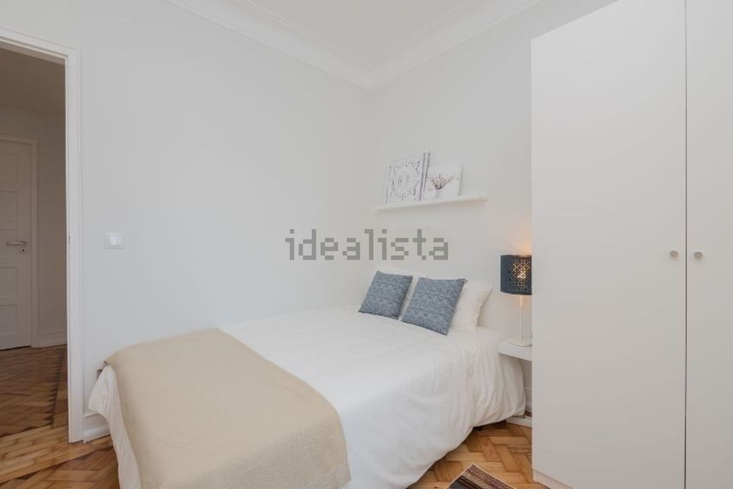 出租公寓 t3在Avenida de Roma, 32 - 卧室